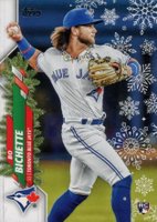 2020 Topps Holiday #HW94 Bo Bichette Sssp Baseball Card