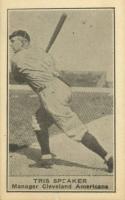 1922 American Caramel--Series of 80 # Tris Speaker Baseball Card