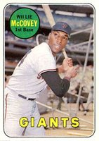 1969 Topps #440y Willie McCovey Yellow Letters Baseball Card