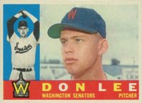 1960 Topps #503 Don Lee Baseball Card