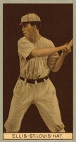 1912 Brown Backgrounds Broadleaf #53 George Ellis Baseball Card
