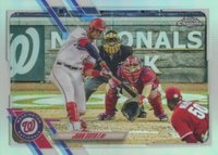 2021 Topps Chrome #150 Juan Soto Refractor Baseball Card