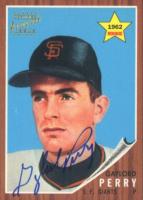 1997 Topps Stars Rookie Reprint #11 Gaylord Perry Autograph Baseball Card