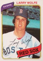 1980 Topps #549 Larry Wolfe Baseball Card