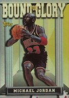 1997 Topps Bound for Glory #BG10 Michael Jordan Basketball Card