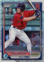 2024 Bowman Mega Box Chrome Prospects #48 Kyle Teel Baseball Card