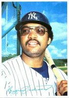 1980 Topps Superstar 5 x 7 Photos #6 Reggie Jackson Gray Back Baseball Card