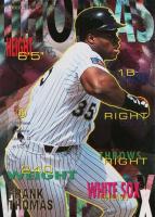 1995 Fleer #128 Frank Thomas Baseball Card