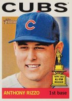 2013 Topps Heritage  #191 Anthony Rizzo Baseball Card
