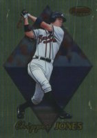 1999 Bowman's Best #1 Chipper Jones Baseball Card