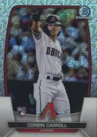 2023 Bowman Mega Box Chrome #73 Corbin Carroll Baseball Card