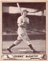 1940 Play Ball #215 Johnnie McCarthy Baseball Card