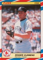 1988 Fleer Superstars #9 Roger Clemens Baseball Card