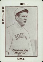 1913 National Game #34 Tris Speaker Baseball Card