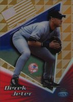 1999 Topps Tek Gold #24B Derek Jeter Baseball Card