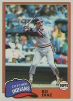 1981 Topps #362 Bo Diaz Baseball Card