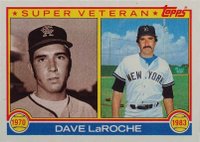 1983 Topps #334 Dave LaRoche Baseball Card