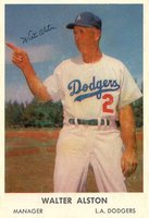 1962 Bell Brand Dodgers #24 Walter Alston Baseball Card