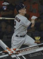 2017 Topps Chrome #9 Alex Bregman White Jersey Baseball Card