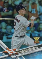 2017 Topps #341 Alex Bregman Batting-Rainbow Foil Baseball Card