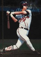1994 Bowman #353 Chipper Jones Foil Baseball Card