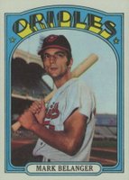 1972 Topps #456 Mark Belanger Baseball Card