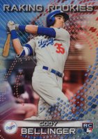 2017 Bowman's Best Raking Rookies #RR-CB Cody Bellinger Baseball Card