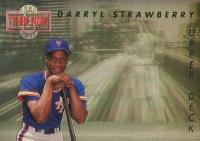 1993 Upper Deck Then & Now #TN8 Darryl Strawberry Baseball Card
