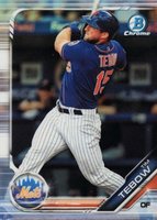 2019 Bowman Draft #BDC92 Tim Tebow Chrome-Refractor Baseball Card