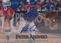 2019 Stadium Club Autographs #PA Peter Alonso Baseball Card