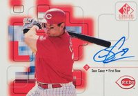 1999 SP Signature Autographs #SC Sean Casey Baseball Card