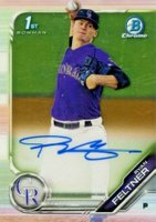 2019 Bowman Chrome Prospects Autographs #CPARF Ryan Feltner Baseball Card