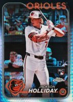 2024 Topps Chrome #88 Jackson Holliday Prism Refractor Baseball Card