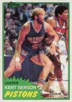 1981 Topps #80 Kent Benson Mid-West Basketball Card