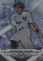 2023 Bowman Sterling #BSR21 Anthony Volpe Mini Diamond Baseball Card