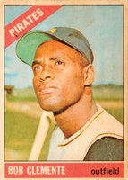 1966 Venezuela Topps #300 Roberto Clemente Baseball Card