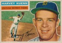 1956 Topps #155 Harvey Kuenn Gray Back Baseball Card