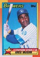 1990 Topps #57 Greg Vaughn Baseball Card