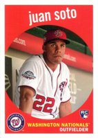 2018 Topps Archives #73 Juan Soto No Signature Baseball Card
