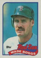 1989 Topps #600 Wade Boggs Baseball Card