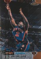 1999 Finest #92 Larry Johnson w/Coating Basketball Card