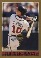 1998 Topps #305 Chipper Jones Diamondbacks Inaugural Baseball Card
