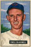 1951 Bowman #24 Ewell Blackwell Baseball Card