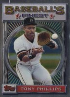 1993 Finest #75 Tony Phillips Baseball Card