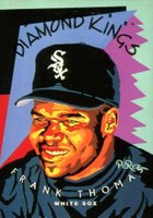 1995 Donruss Diamond Kings #DK-1 Frank Thomas Baseball Card