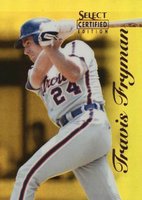 1996 Select Certified #40 Travis Fryman Mirror Gold Baseball Card