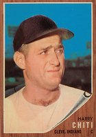 1962 Topps #253 Harry Chiti Baseball Card