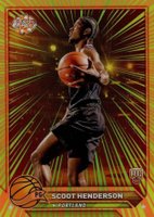 2023 Topps Chrome Radiating Rookies #RAR3 Scoot Henderson Basketball Card