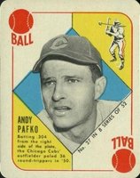 1951 Topps Blue Backs #27 Andy Pafko Baseball Card
