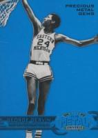 2011 Fleer Retro Precious Metal Gems #PM-27 George Gervin Blue Basketball Card